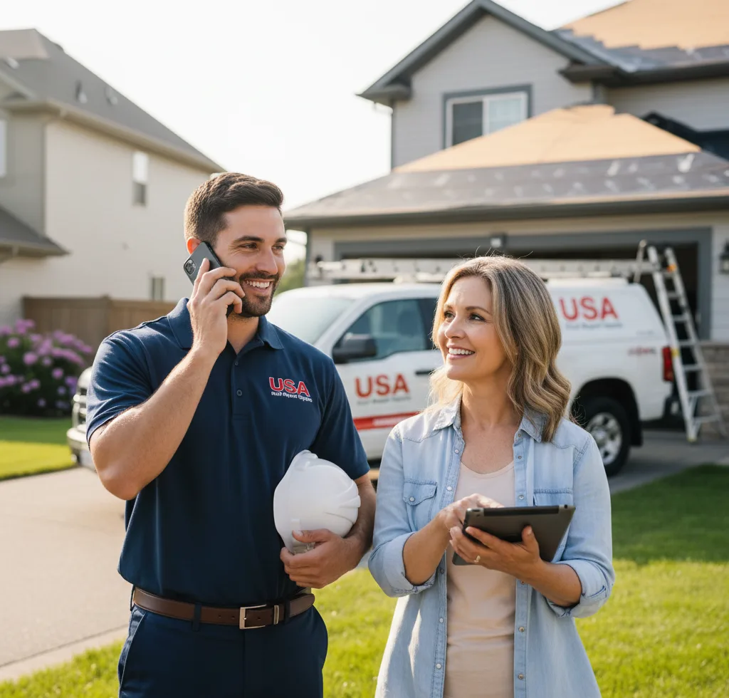 USA Roof Repair Experts customer support in Gowanda